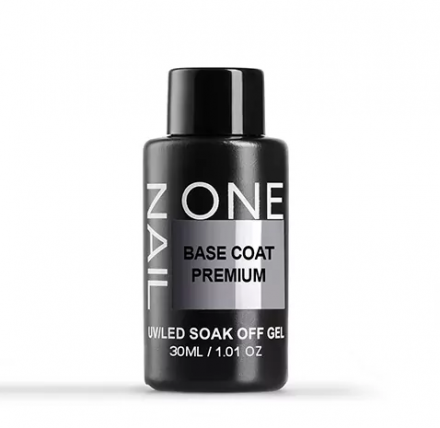 ONE NAIL   Base PREMIUM   30мл (бутылка)   База прозрачная