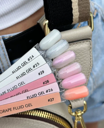 ONE NAIL &amp; GRAPE   Gel FLUID   #28   15мл (флакон)   Гель для укрепления жидкий