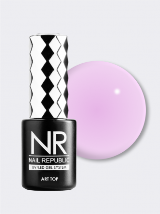 NAIL REPUBLIC   Top ART PROVENCE   #22 Лавандовый день   10мл   Топ без л/с цветной