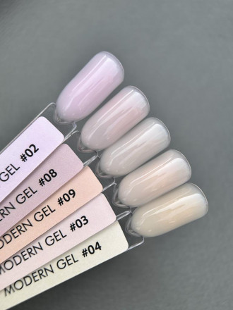 ONE NAIL &amp; GRAPE   Gel MODERN   #04   30г (шайба)    Гель для моделирования средней консистенции  для верхних форм   Limited