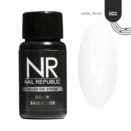 NAIL REPUBLIC   Base COVER   #02   30мл (бутылка)   База камуфлирующая