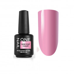 ONE NAIL   Base YOGURT   15мл   База камуфлирующая жесткая