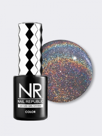 NAIL REPUBLIC   CAT Wow-Meow #072   10мл   Гель-лак кошачий глаз