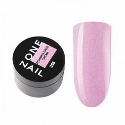 ONE NAIL   Base SHIMMER CREAM   30мл (шайба)   База камуфлирующая эластичная c шиммером  (легкие в снятии)
