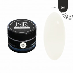 NAIL REPUBLIC   BB-GEL #204   15г   Гель  для моделирования средне-жидкий полупрозрачный