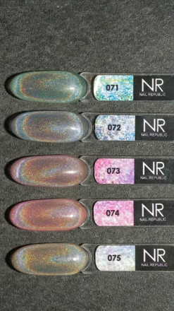 NAIL REPUBLIC   CAT Wow-Meow #074   10мл   Гель-лак кошачий глаз