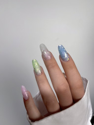NAIL REPUBLIC   PolyGel QUARTZ   #19   30г   Полигель с шиммером