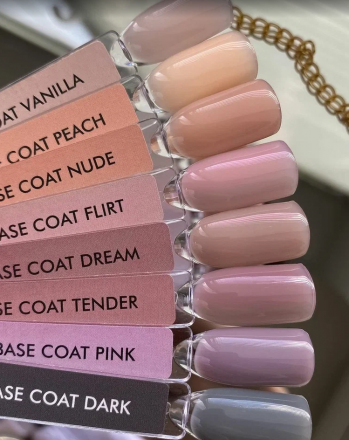 ONE NAIL   Base FLIRT   30мл (шайба)   База прозрачная жесткая