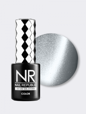 NAIL REPUBLIC   CAT Satin #136   10мл   Гель-лак кошачий глаз