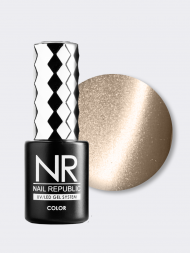 NAIL REPUBLIC   CAT Satin #140   10мл   Гель-лак кошачий глаз