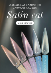 NAIL REPUBLIC   CAT Satin #140   10мл   Гель-лак кошачий глаз