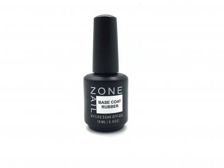 ONE NAIL   Base RUBBER   15мл   База прозрачная средне-густая  (для подложки)