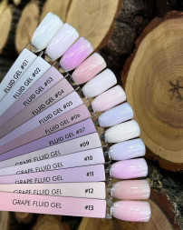ONE NAIL   Gel FLUID   #01   15мл (флакон)   Гель для укрепления жидкий молочный