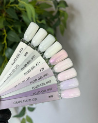 ONE NAIL   Gel FLUID   #01   15мл (флакон)   Гель для укрепления жидкий молочный