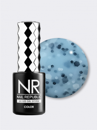 NAIL REPUBLIC   #705 Stone Crumb   10мл   Гель-лак с вкраплениями