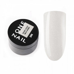 ONE NAIL   Base MILK SHINE   30мл (шайба)   База камуфлирующая эластичная с шиммером  (легкие в снятии)