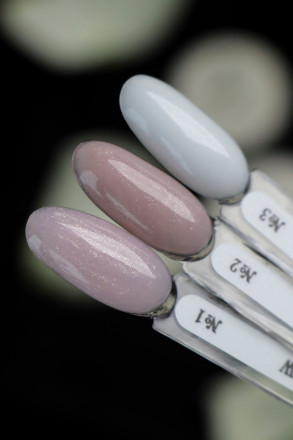 KLIO   Гель для моделирования с шиммером молочный Unique gel   №03  WHITE GLOW   30г