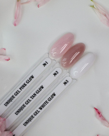 KLIO   Гель для моделирования с шиммером молочный Unique gel   №03  WHITE GLOW   30г