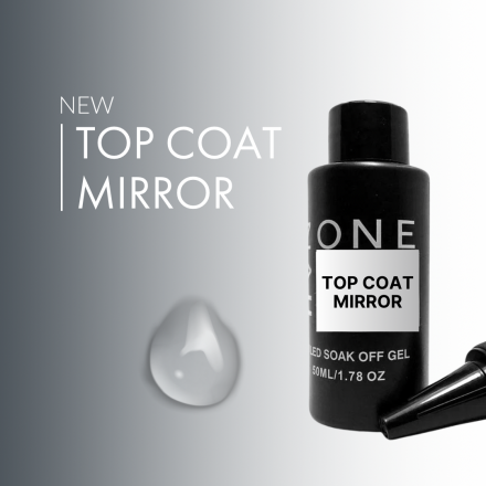 ONE NAIL   Top MIRROR   50мл (бутылка)   Топ без л/с