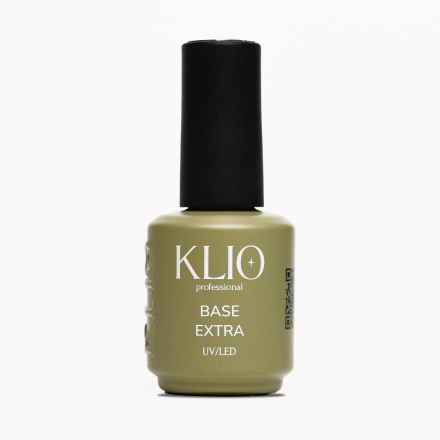 KLIO  База каучуковая для гель-лака  Base  EXTRA  15мл   NEW