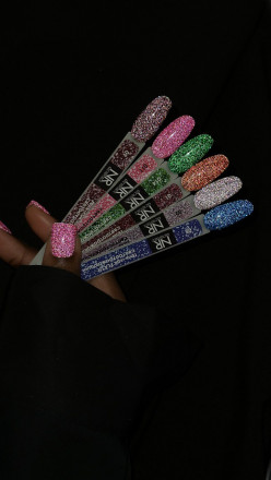 NAIL REPUBLIC   FLASH #13   10мл   Гель-лак светоотражающий
