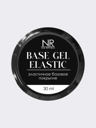 NAIL REPUBLIC   База прозрачная мягкая (для подложки)   Base ELASTIC   30мл   (шайба)