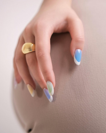 KLIO   Unique gel   #15 AZURE   15г   Гель для моделирования средне-жидкий цветной