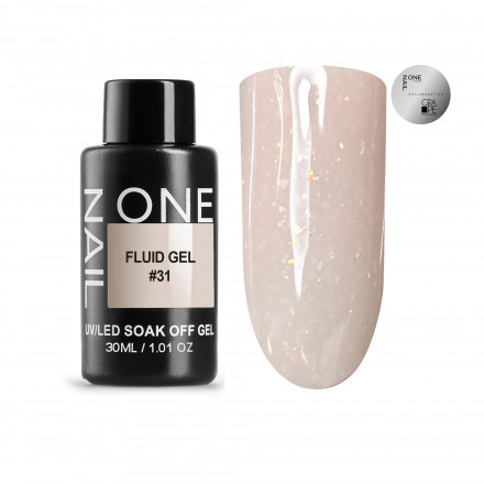 ONE NAIL   Gel FLUID   #31   30г (бутылка)   Гель для укрепления жидкий