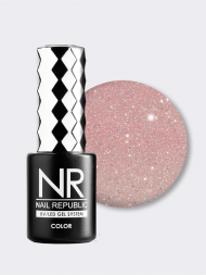 NAIL REPUBLIC   #387 Lipstick   10мл   Гель-лак с шиммером