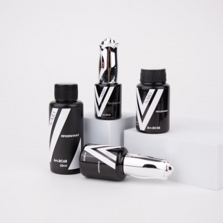 VOGUE NAILS   Каучуковая база  Rubber base  ПРОЗРАЧНАЯ  10мл