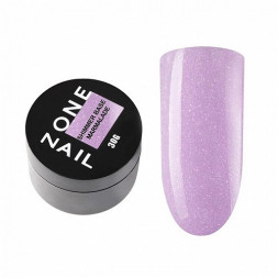 ONE NAIL   Base SHIMMER MARMALADE   30мл (шайба)   База камуфлирующая эластичная c шиммером  (легкие в снятии)