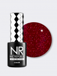 NAIL REPUBLIC   #434 Passion   10мл   Гель-лак с шиммером