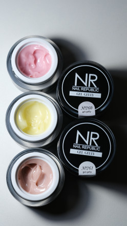 NAIL REPUBLIC   Gel GELLY   #262 Pink   15г   Гель-желе для моделирования