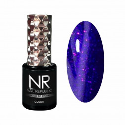 NAIL REPUBLIC   #456 Мерцающий   10мл   Гель-лак с шиммером