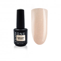 ONE NAIL   Base SEASHELL   15мл   База камуфлирующая жесткая  c шиммером